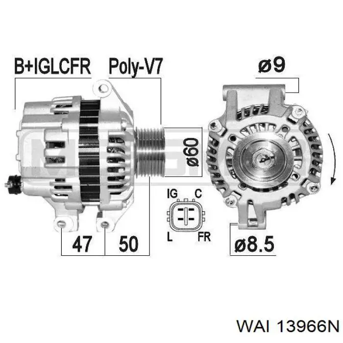 Генератор A5040 AS/Auto Storm