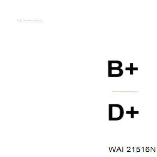 Генератор CA1581 HC Parts