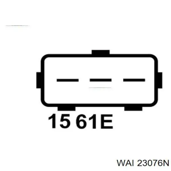 Автомобильный генератор WAI 23076N цена, от 187.90 USD