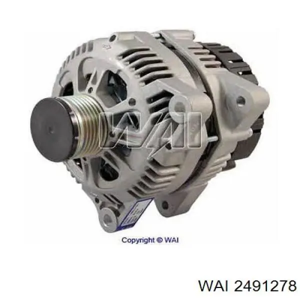 Инерционный шкив WAI 2491278 цена, от 29.54 USD