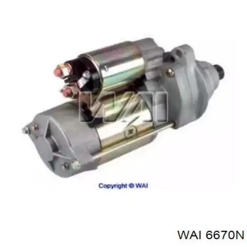 Стартер WAI 6670N цена, от 178.03 USD