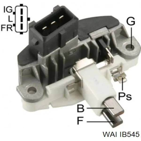 Реле-регулятор генератора (реле зарядки) WAI IB545