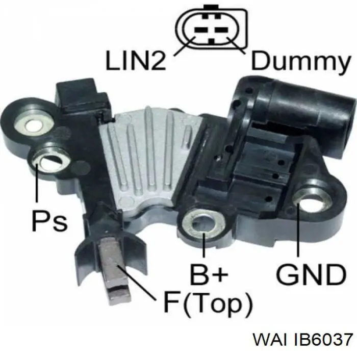 IB6037 WAI реле-регулятор генератора (реле зарядки)