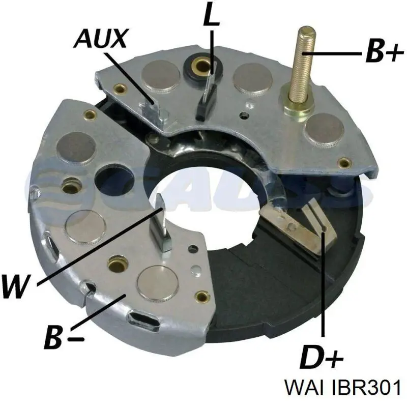 Диодный мост генератора Вольво 340-360 