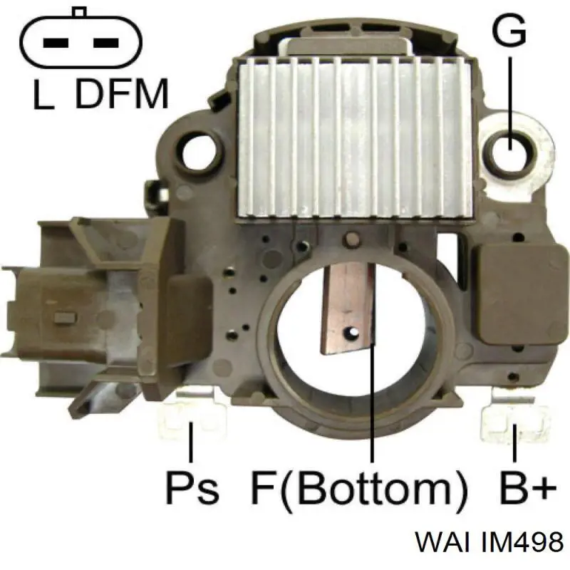 IM498 WAI реле-регулятор генератора (реле зарядки)