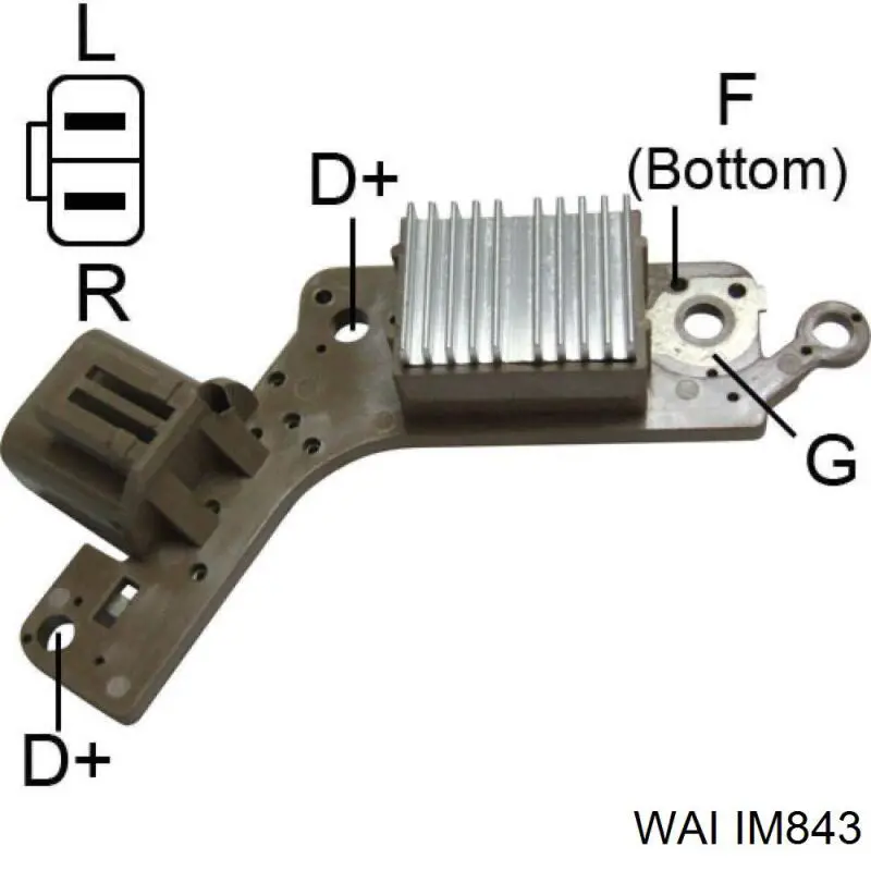 IM843 Transpo реле-регулятор генератора (реле зарядки)