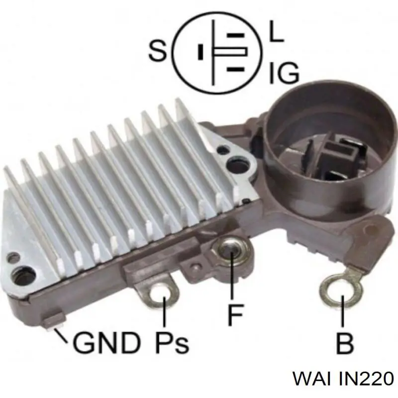 YR-652 Unipoint реле-регулятор генератора (реле зарядки)
