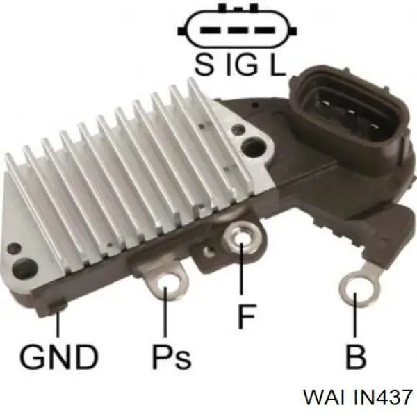 IN437 WAI реле-регулятор генератора (реле зарядки)
