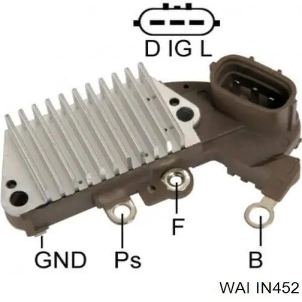 IN452 WAI реле-регулятор генератора (реле зарядки)