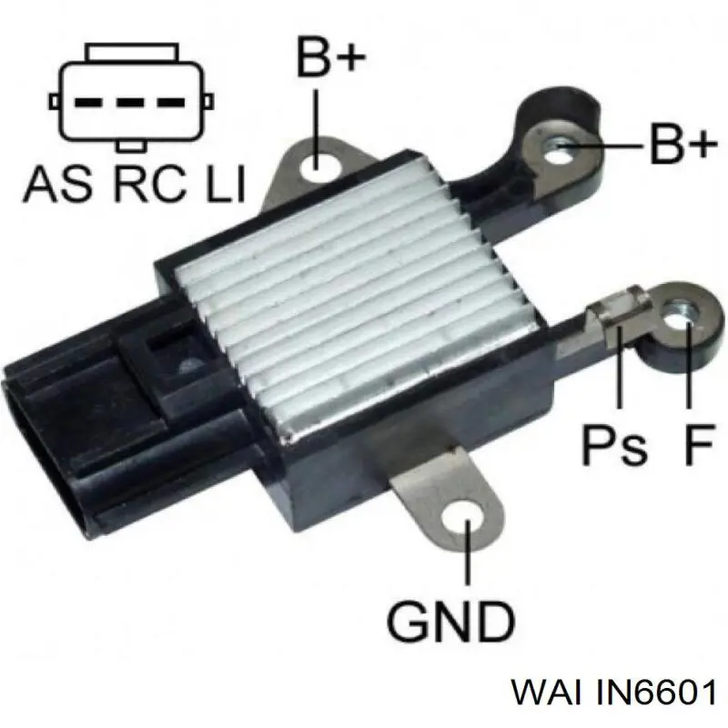 IN6601 WAI реле-регулятор генератора (реле зарядки)