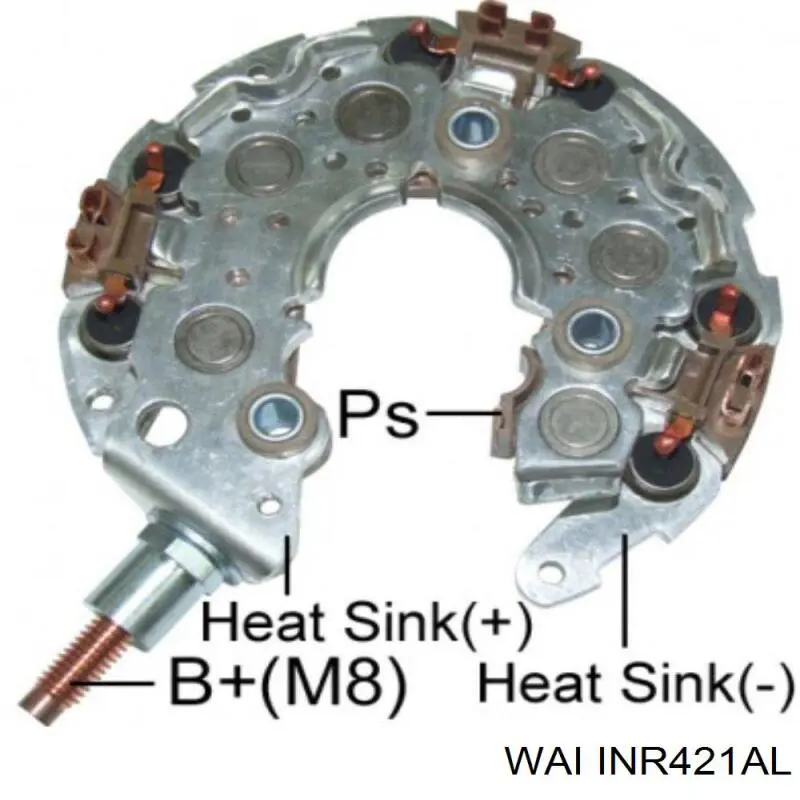INR421AL WAI eixo de diodos do gerador
