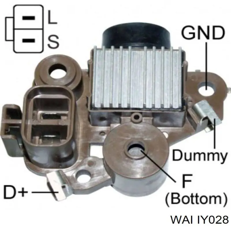 IY028 WAI реле-регулятор генератора (реле зарядки)