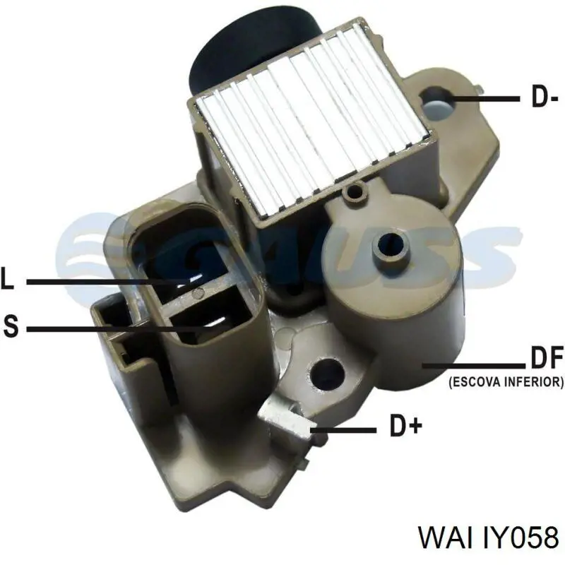 IY058 WAI реле-регулятор генератора (реле зарядки)