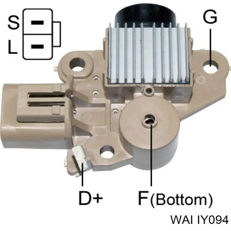 IY094 WAI реле-регулятор генератора (реле зарядки)