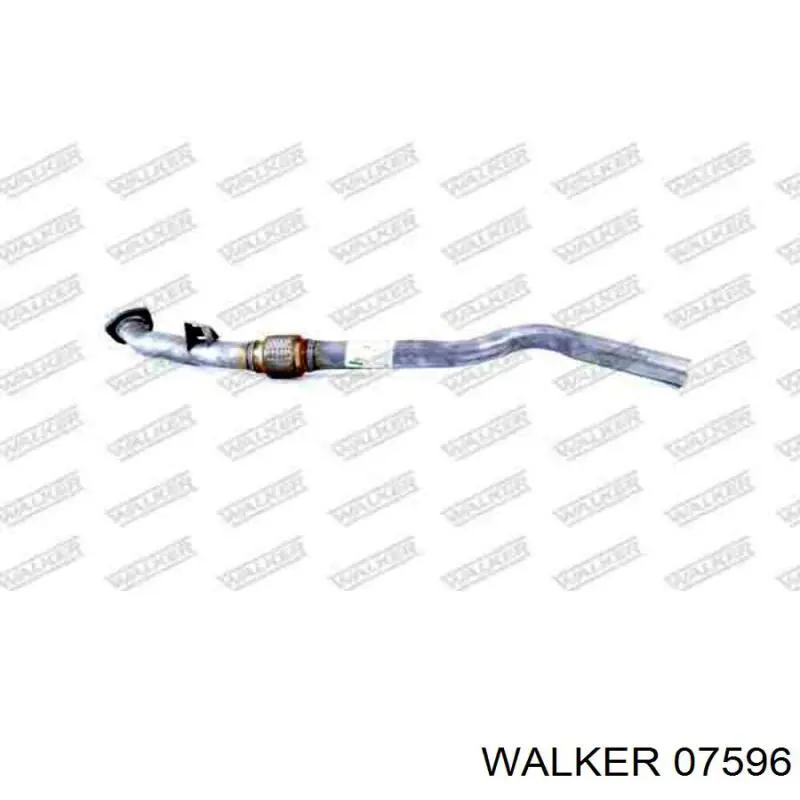 07596 Walker труба выхлопная, от катализатора до глушителя