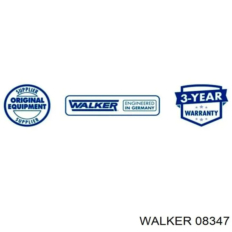 Глушитель задний 08347 Walker