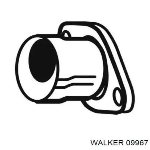 Купить 09967 Walker Выхлоп центральный