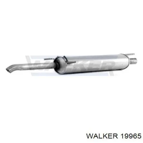 19965 Walker глушитель, задняя часть