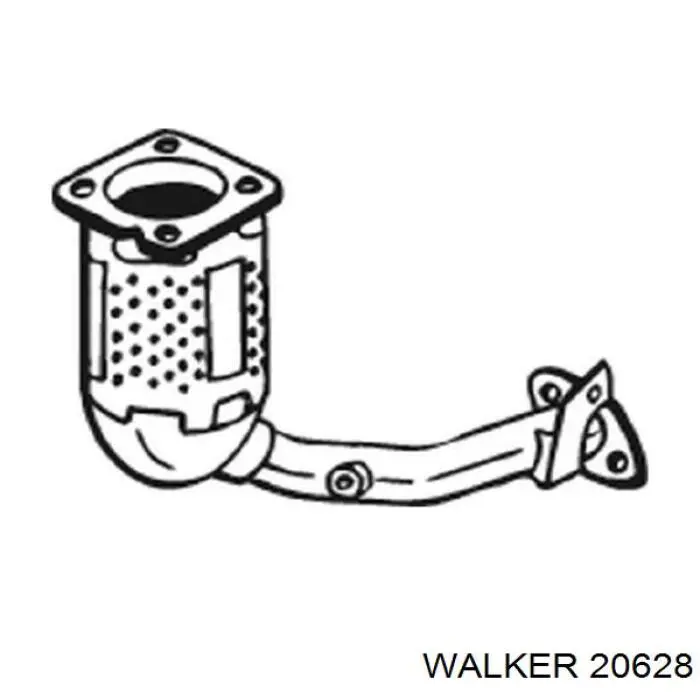20628 Walker конвертор - катализатор
