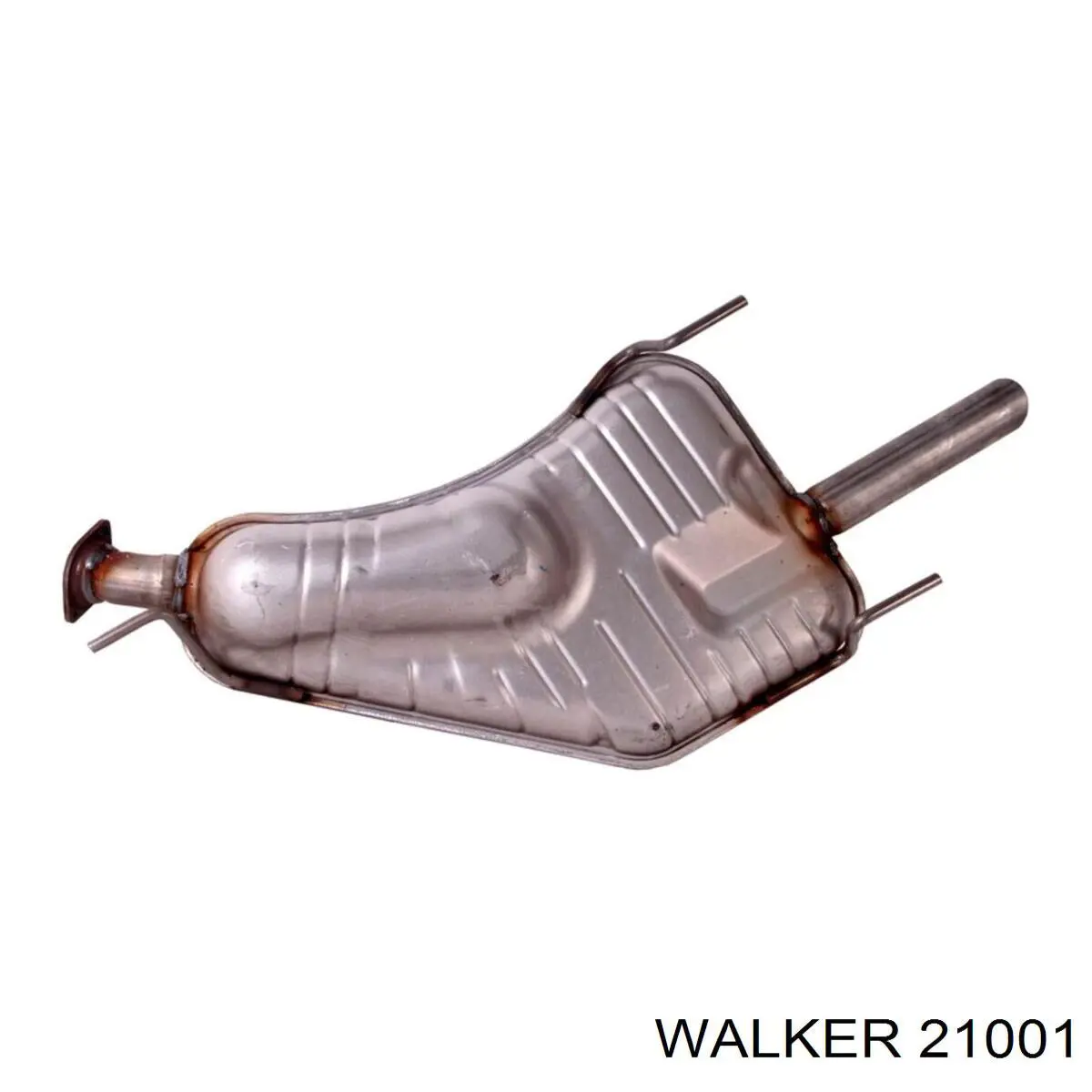21001 Walker глушитель, задняя часть