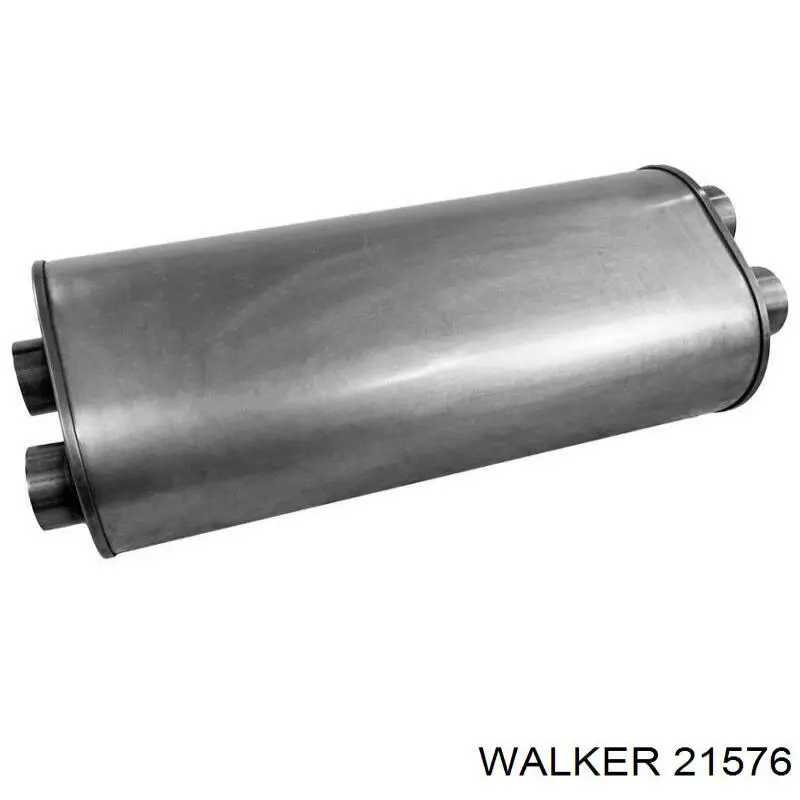 21576 Walker глушитель, центральная часть