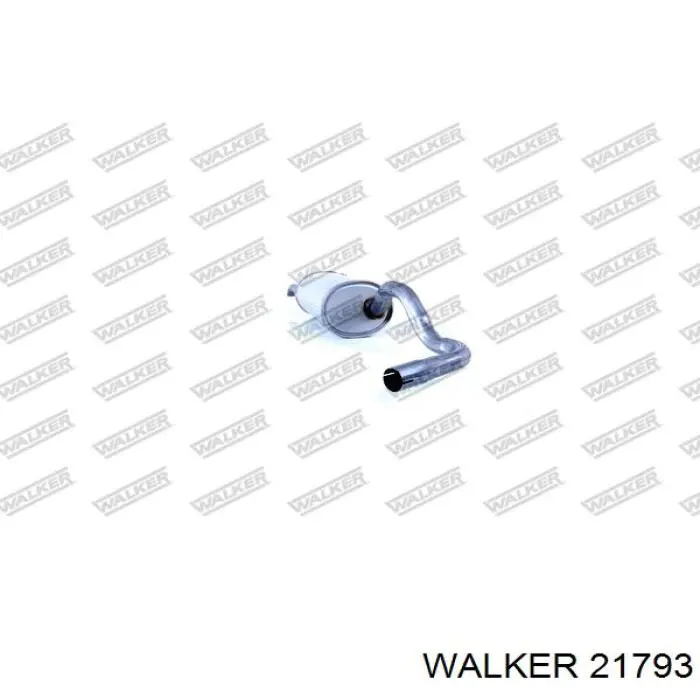 Купить 21793 Walker Глушитель задний