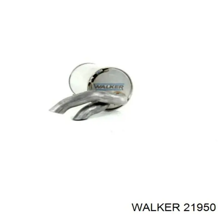 21950 Walker глушитель, задняя часть