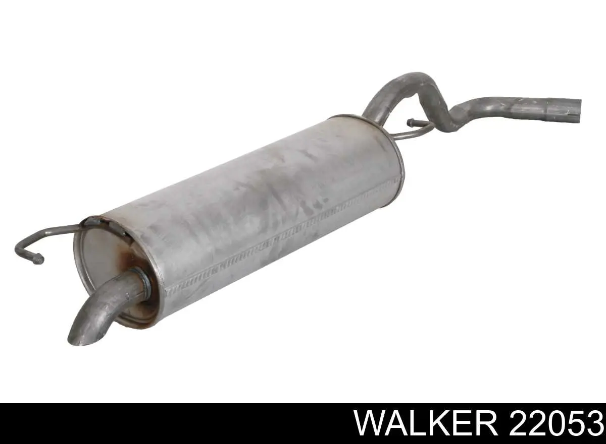 22053 Walker глушитель, задняя часть