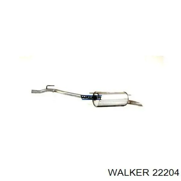 Глушитель  Walker 22204