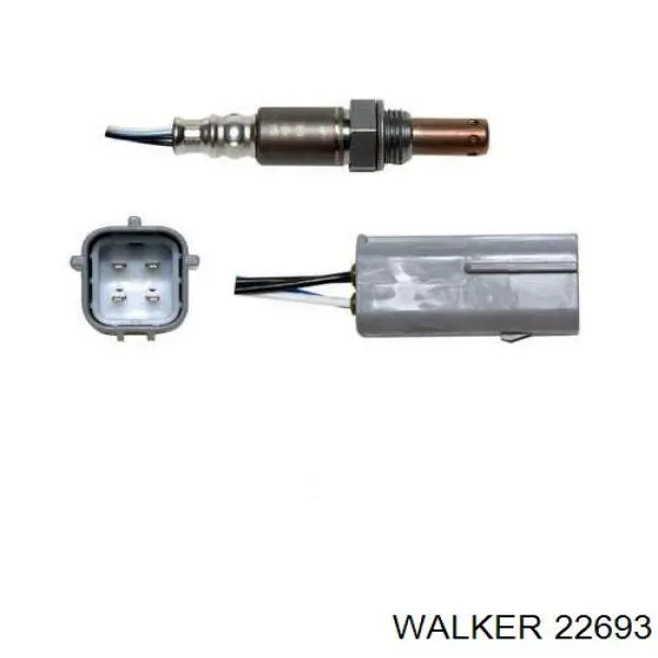 Глушитель задний 22693 Walker