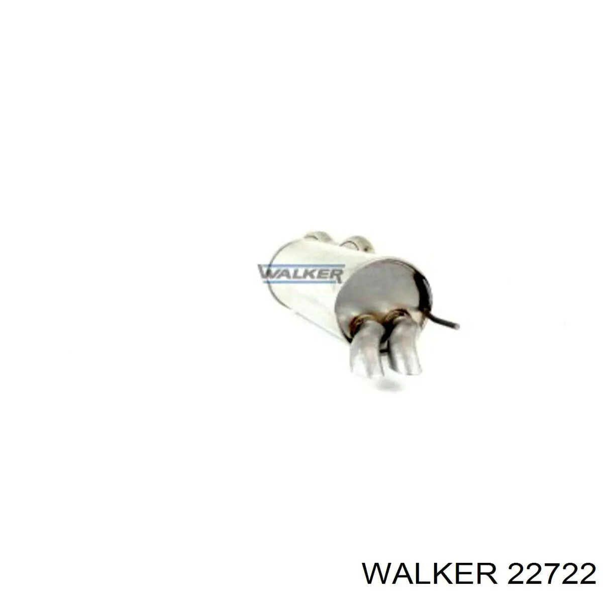 22722 Walker глушитель, задняя часть