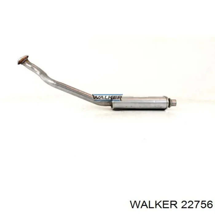22756 Walker труба приемная (штаны глушителя передняя)