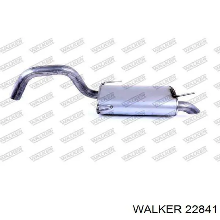Глушитель задний 22841 Walker