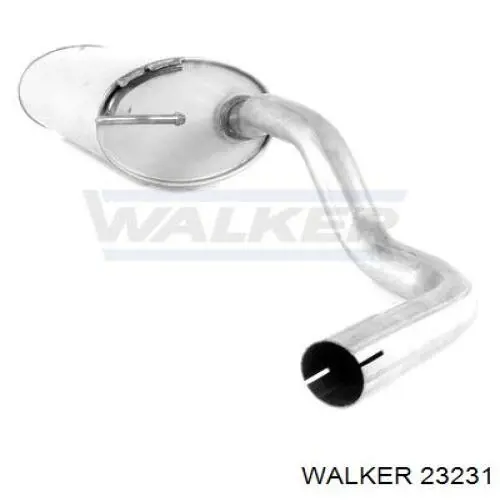 Глушитель задний 23231 Walker