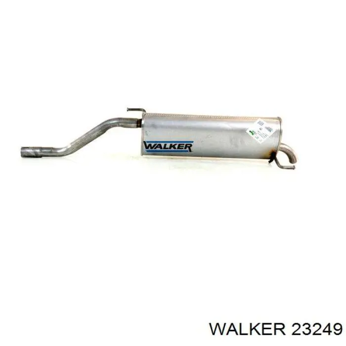 Глушитель, задняя часть 23249 Walker