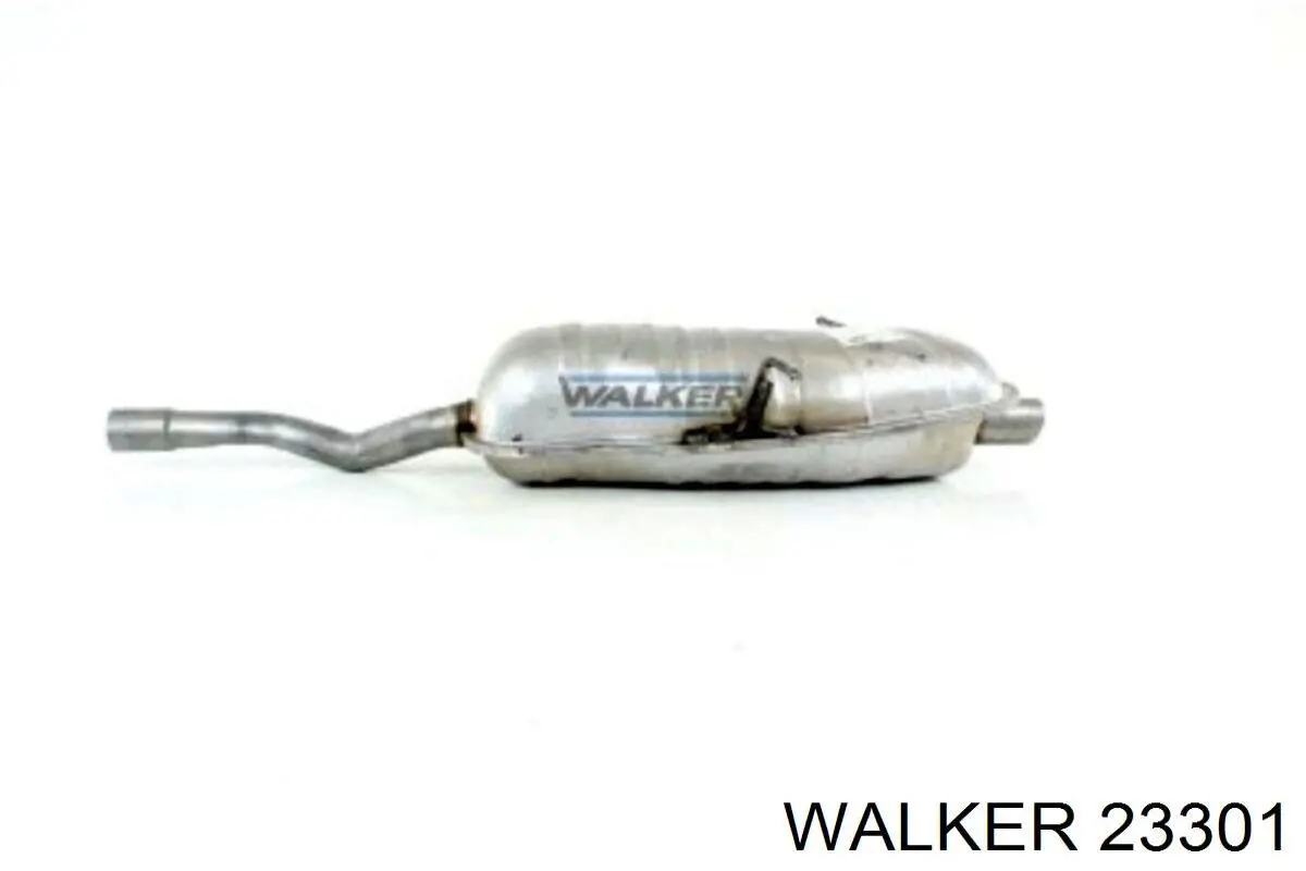 23301 Walker глушитель, задняя часть