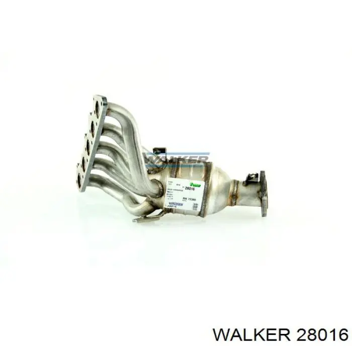 28016 Walker коллектор выпускной