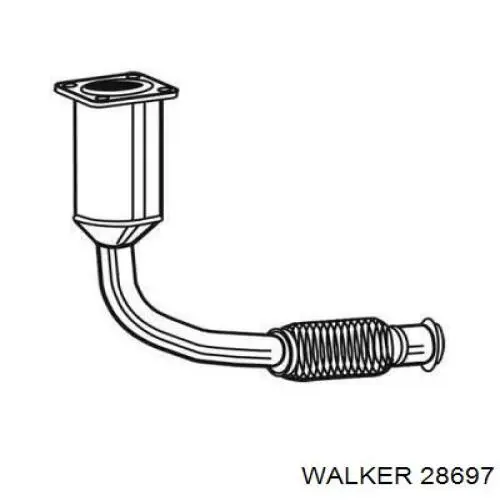 Катализатор 28697 Walker