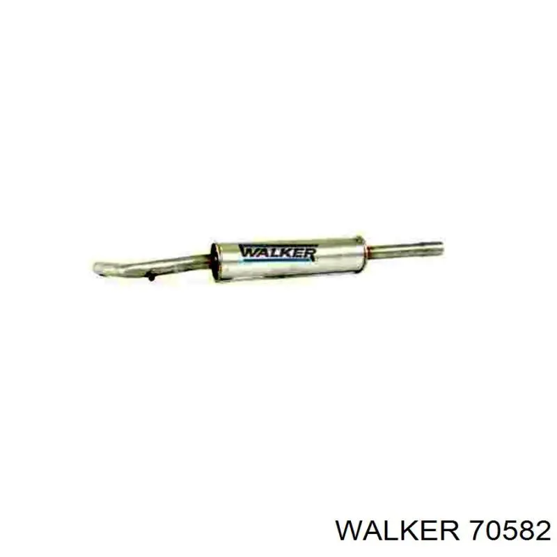 Центральная часть глушителя 70582 Walker