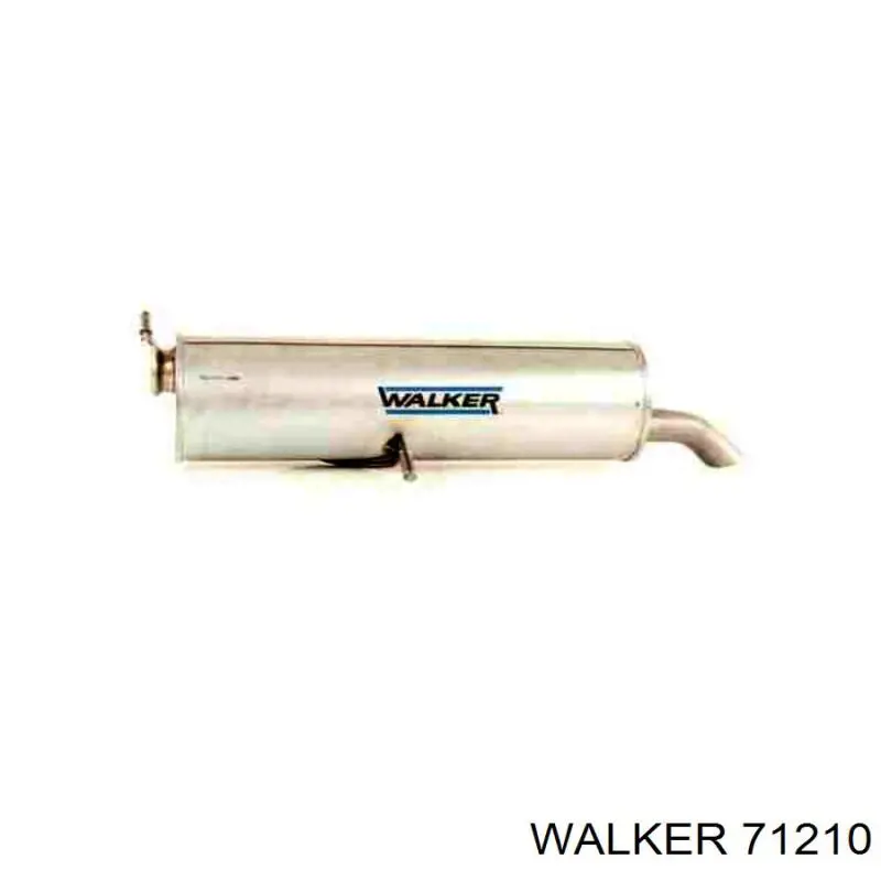 Выхлоп задний Walker 71210 цена, от 47.86 USD