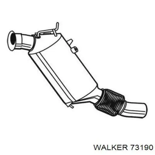 Сажевый фильтр 73190 Walker