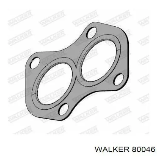 Прокладка глушителя 80046 Walker