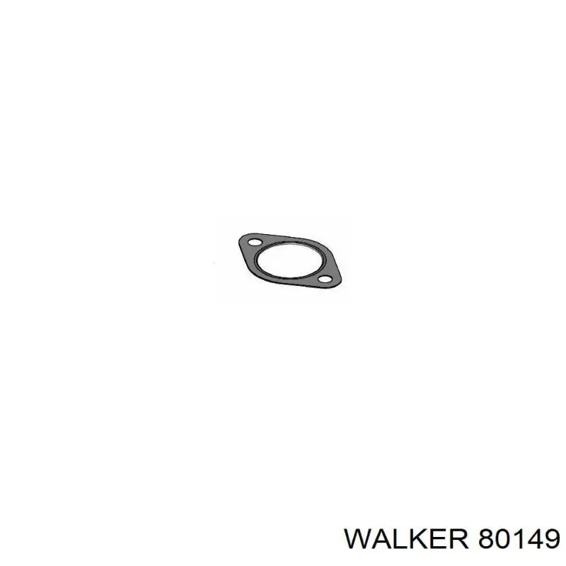 80149 Walker прокладка приемной трубы глушителя
