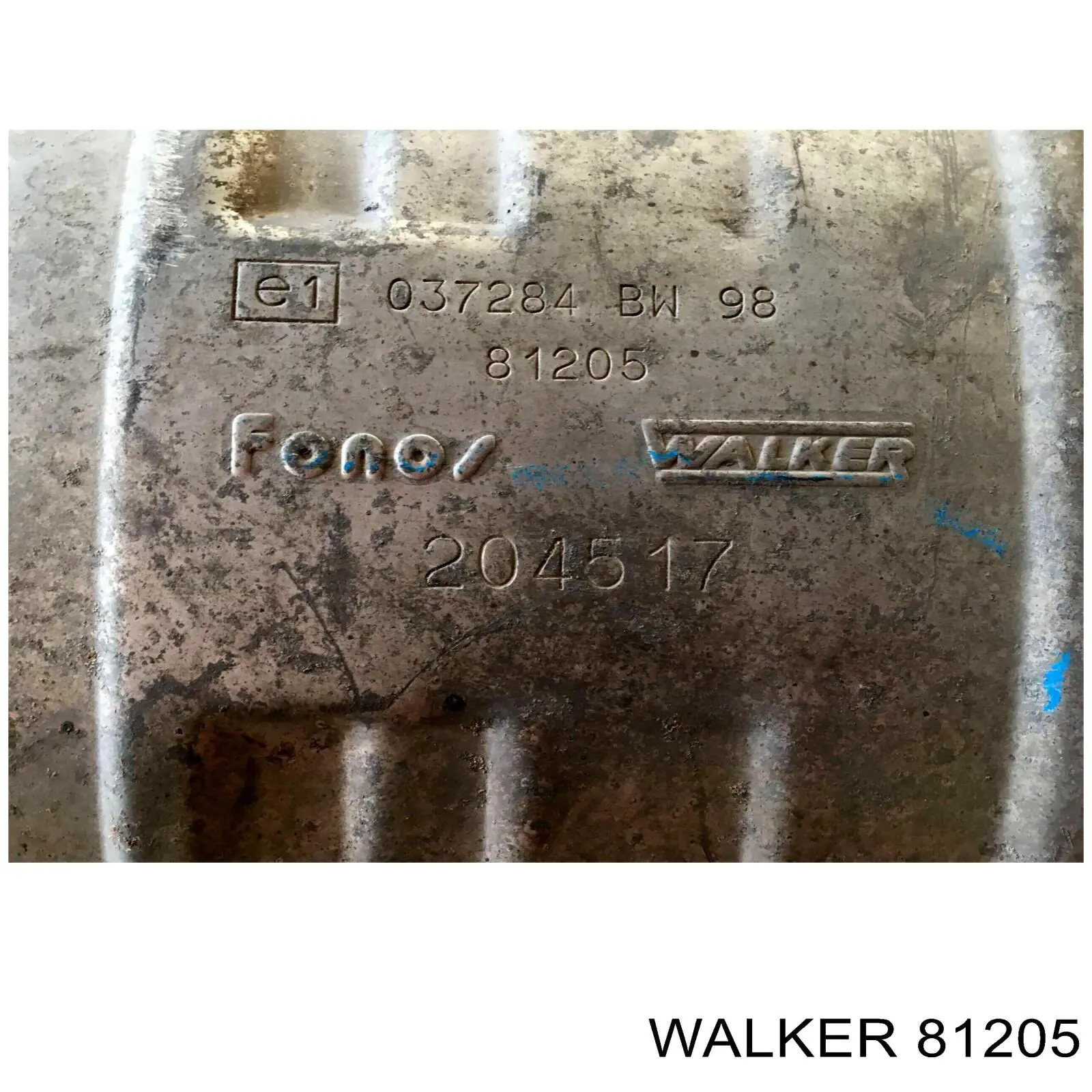 81205 Walker Крепление глушителя