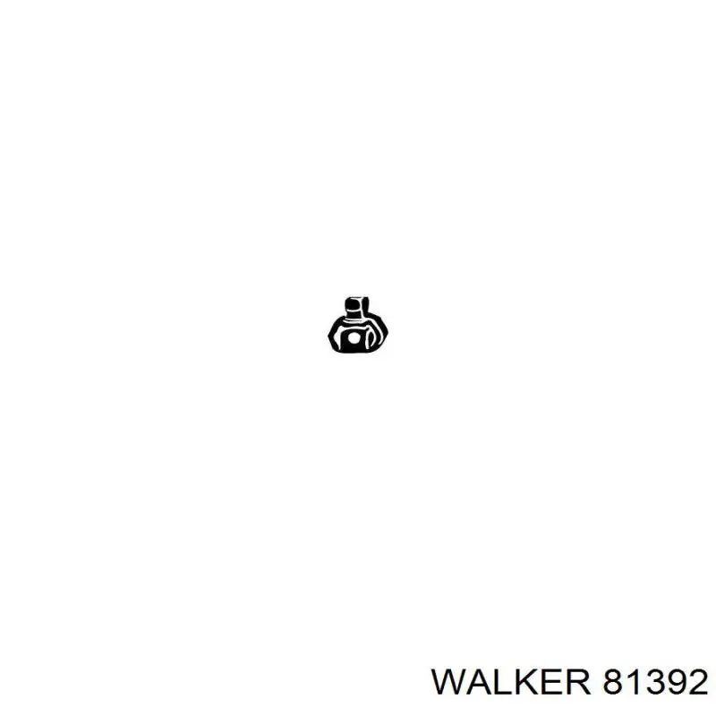 81392 Walker Крепление глушителя