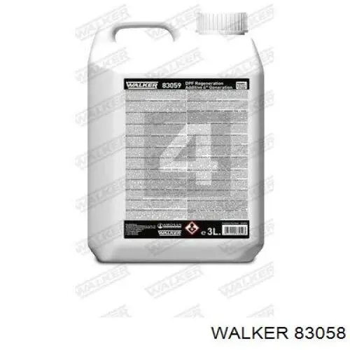 Жидкость для чистки сажекоптевых фильтров 83058 WALKER