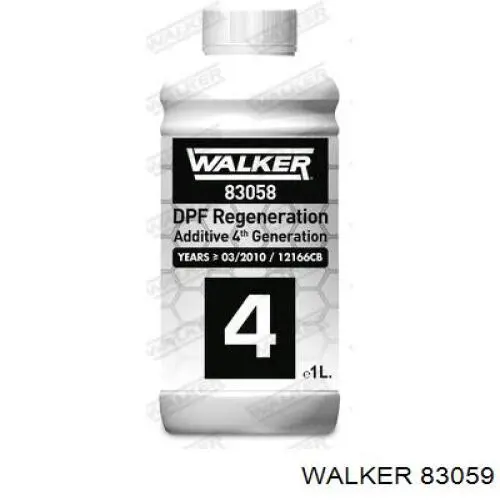 Жидкость для чистки сажекоптевых фильтров 83059 Walker
