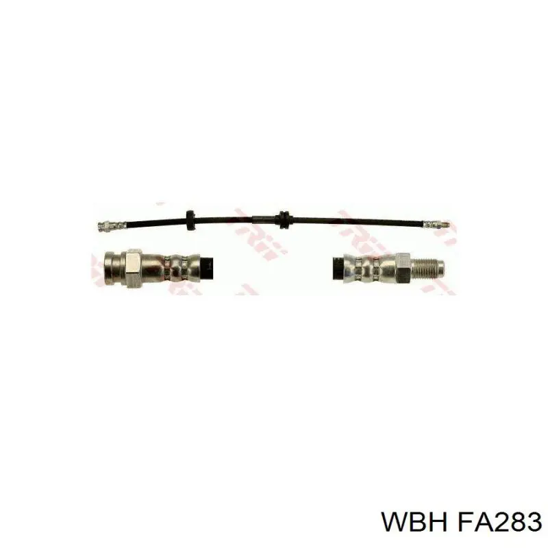 FA283 WBH шланг тормозной передний