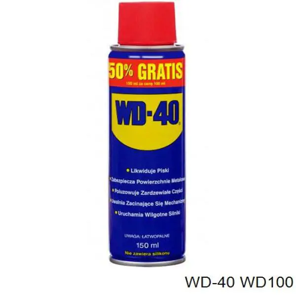 Универсальный очиститель red cleaner (спрей) WD100 WD-40