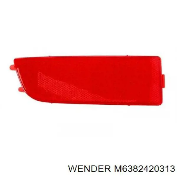 Подушка (опора) двигателя задняя (сайлентблок) M6382420313 Wender